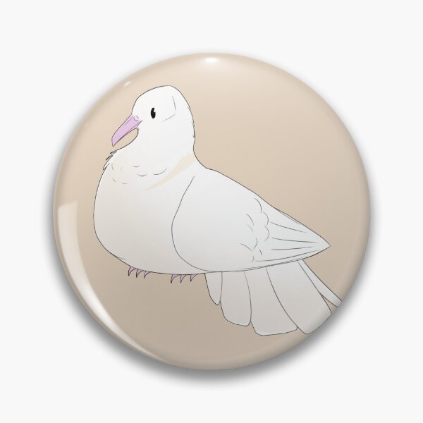 Item preview, White Ringneck Dove  designed and sold by Karatefinch.