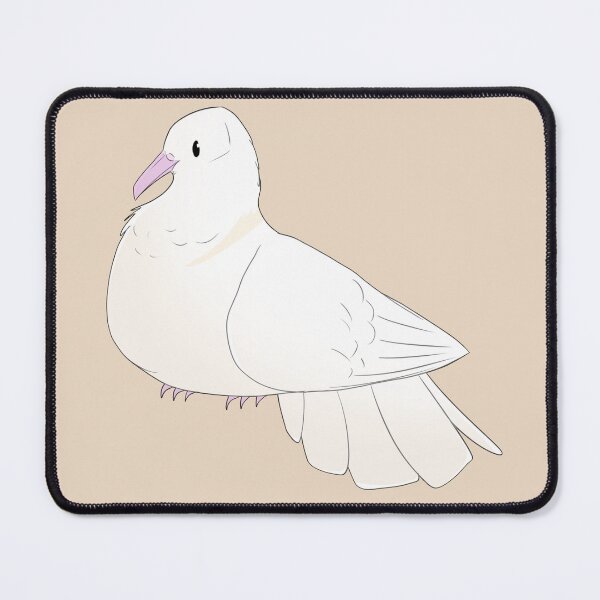Item preview, White Ringneck Dove designed and sold by Karatefinch.