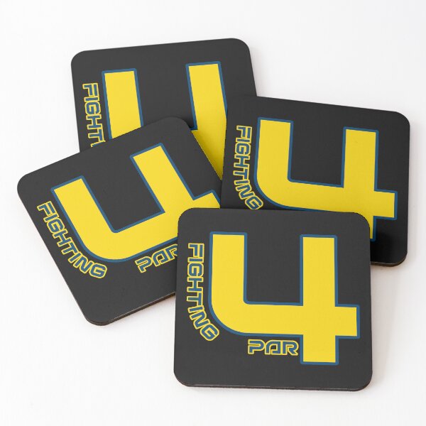 Item preview, Unique Premium Design F4P Fighting 4 Par Yellow Blue  designed and sold by FuddalanDesigns.