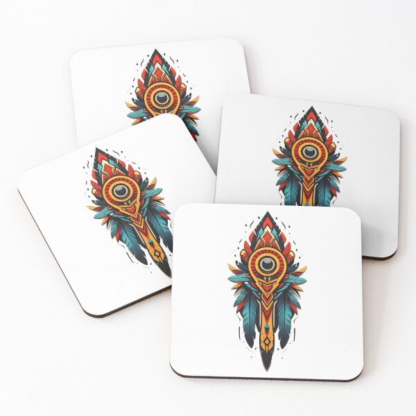 Artikelvorschau, Natives Emblem entworfen und verkauft von RezStyleCreator.