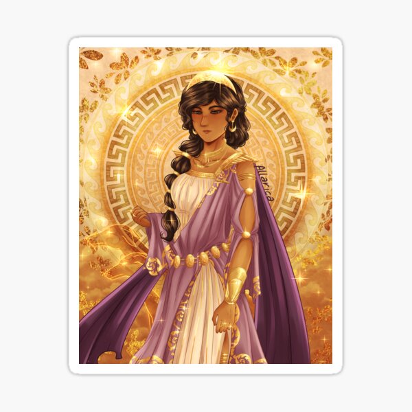 Gold Reyna Sticker