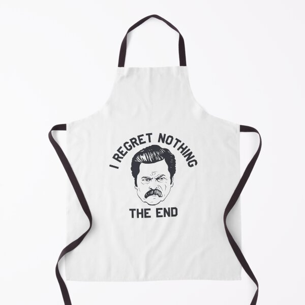 Item preview, Ron Swanson I regret nothing the end designed and sold by hvwajkwe46.
