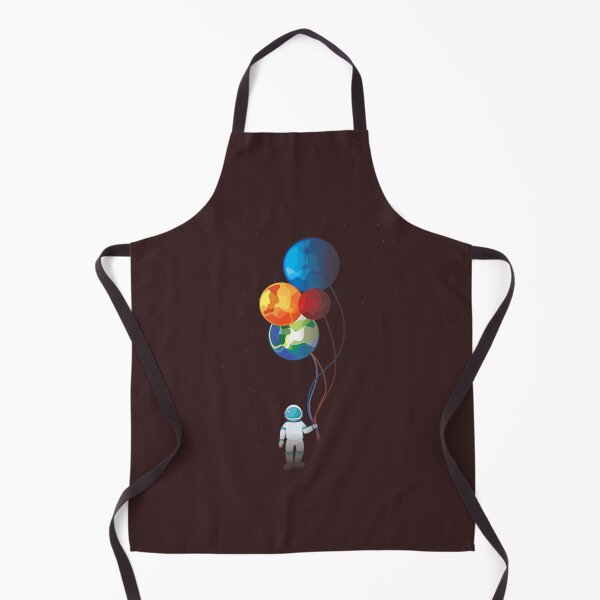Item preview, Astronaut In Space Holding Planet Balloon designed and sold by GeorgeBermudez.
