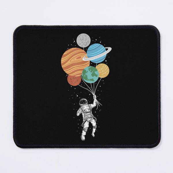 Item preview, Astronaut holding Planet Balloons Solar  designed and sold by GeorgeBermudez.