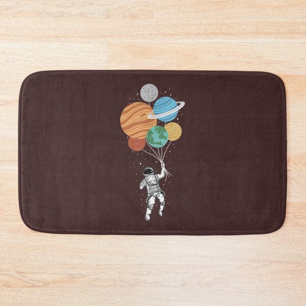 Item preview, Astronaut holding Planet Balloons Solar  designed and sold by GeorgeBermudez.