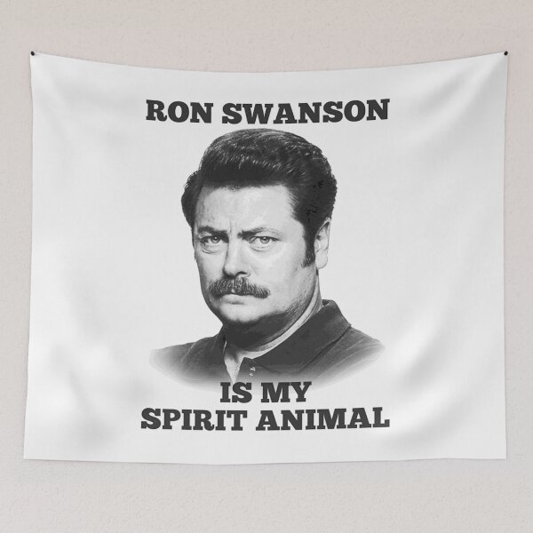 Item preview, Ron Swanson is my spirit animal   	 designed and sold by hvwajkwe46.