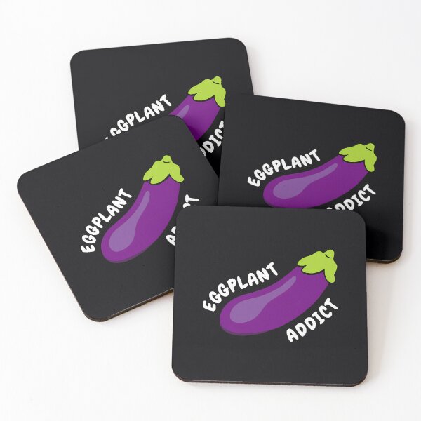 Aperçu de l'œuvre Accro aux aubergines - Emoji créée et vendue par mgmifmrd10.