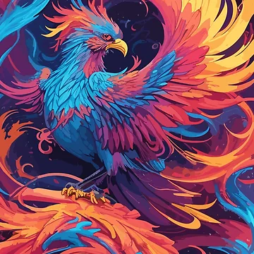 Artwork thumbnail, phoenix by Spirit of Siam