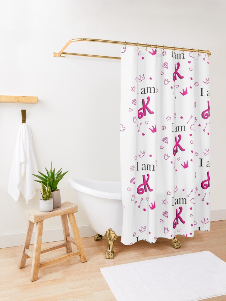 Disover I am Kenough Shower Curtain