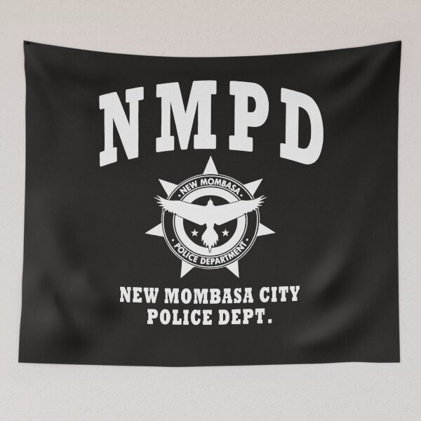 Item preview, New Mombasa Police Dept. - Halo - White designed and sold by NADERG.