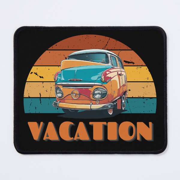 Item preview, Car on Retro color - Summer Vacation T-Shirt designed and sold by CosterCS.