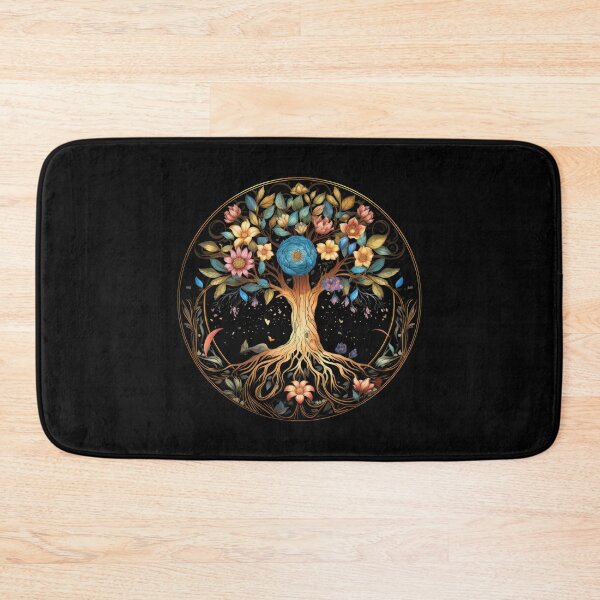 Item preview, tree of life, flowers designed and sold by DerSenat.