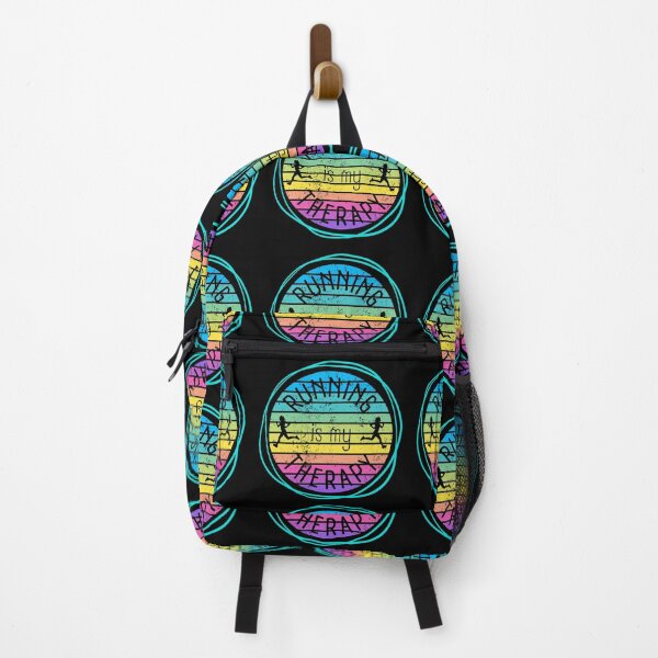 Item preview, Running Is My Therapy Retro Sunset designed and sold by wejollydigitals.