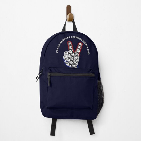 Item preview, PEACE THROUGH SUPERIOR FIREPOWER designed and sold by THE AMERICAN TEEVANGELIST.