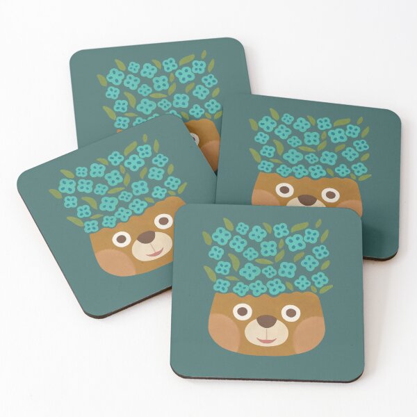 Item preview, Bear and Flowers designed and sold by iriafung.