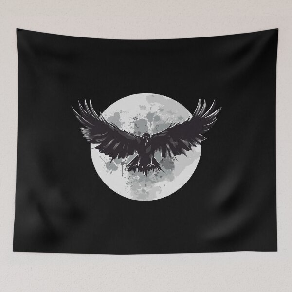 Item preview, raven moon designed and sold by DerSenat.
