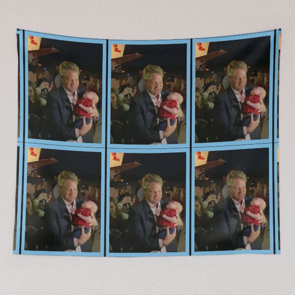 Item preview, Lane Kiffin holding a baby designed and sold by JikacerGarkyon.