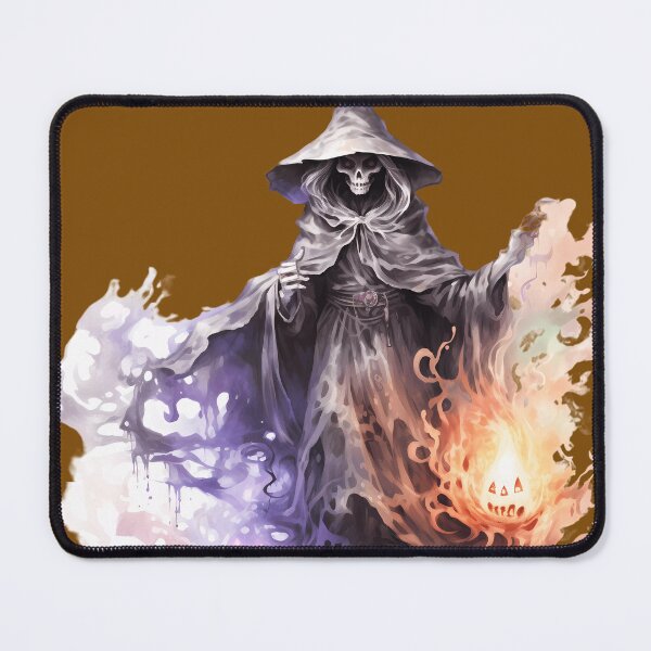 Item preview, "Spooky Western Specter: Halloween Watercolor Style". designed and sold by Art-Vortex-fr.