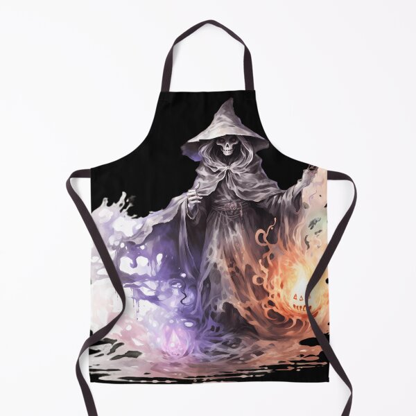Item preview, "Spooky Western Specter: Halloween Watercolor Style". designed and sold by Art-Vortex-fr.