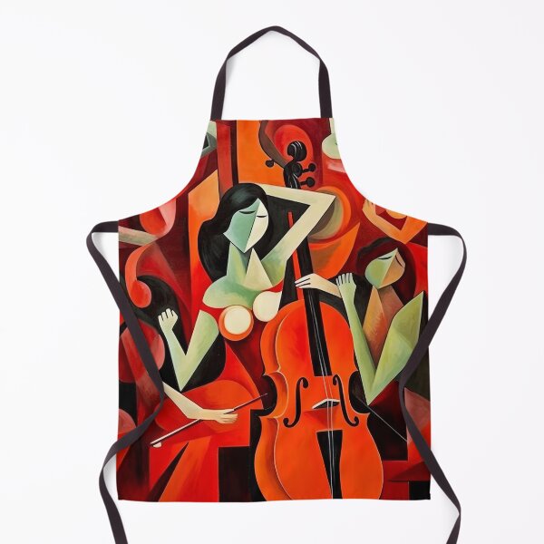 Item preview, Red Expression: Cubist Symphony in Art designed and sold by Piotrek0001.