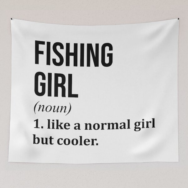 Item preview, Fishing Girl Definition designed and sold by XCIV.