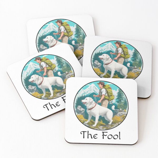 Item preview, Major Arcana The Fool - Hiking Design designed and sold by Pixel Waite.
