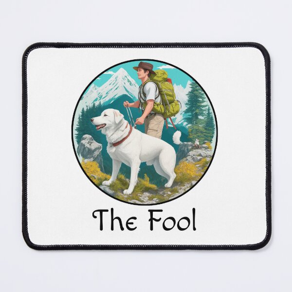 Item preview, Major Arcana The Fool - Hiking Design designed and sold by Pixel Waite.