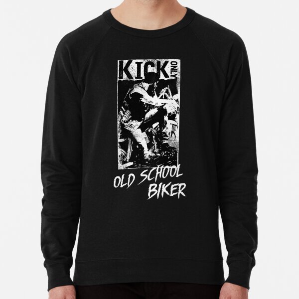 Kick Only - Old School Biker Lightweight Sweatshirt