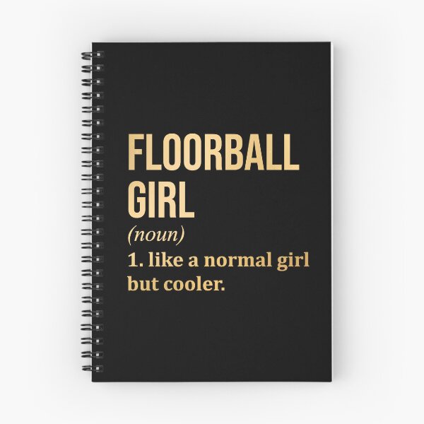 Item preview, Floorball Girl Definition in Gold designed and sold by XCIV.