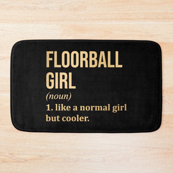 Item preview, Floorball Girl Definition in Gold designed and sold by XCIV.