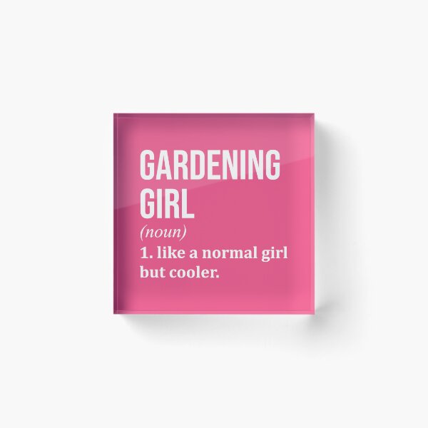 Item preview, Gardening Girl Definition for Women designed and sold by XCIV.