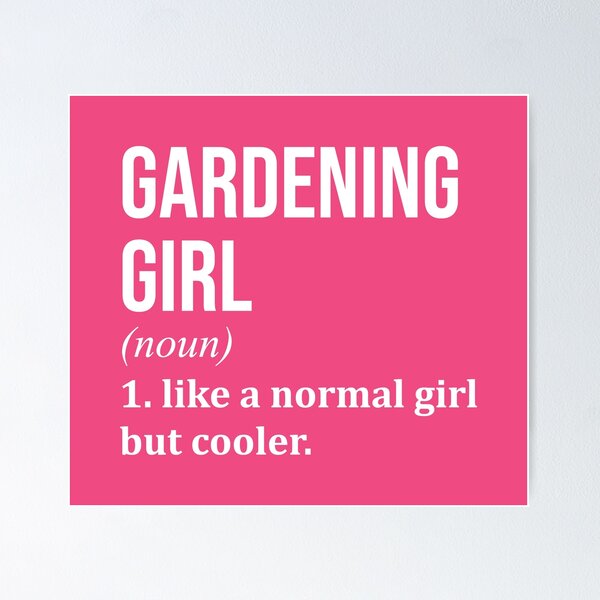 Item preview, Gardening Girl Definition for Women designed and sold by XCIV.