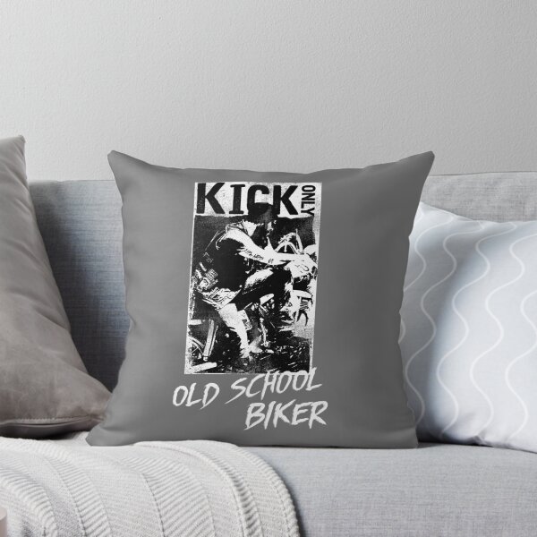 Item preview, Kick Only - Old School Biker designed and sold by SAVALLAS.