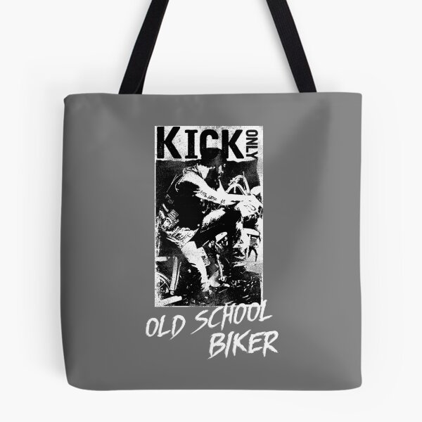 Item preview, Kick Only - Old School Biker designed and sold by SAVALLAS.