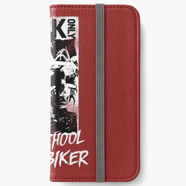 Kick Only - Old School Biker iPhone Wallet