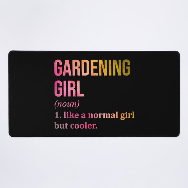 Item preview, Gardening Girl Definition in Watercolor designed and sold by XCIV.