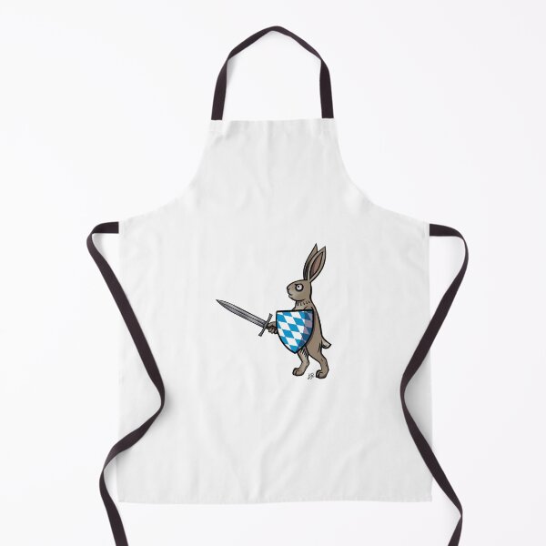 Item preview, Medieval Marginalia Bunny: Sword and Shield (Bavaria) designed and sold by faejala.