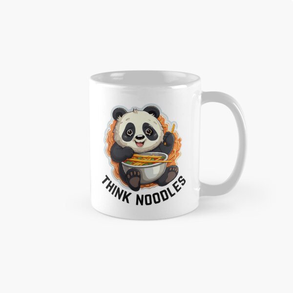 Item preview, Thinknoodles Panda eating noodles with noddle's designed and sold by AndersonHarves.