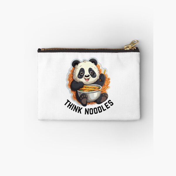 Item preview, Thinknoodles Panda eating noodles with noddle's designed and sold by AndersonHarves.