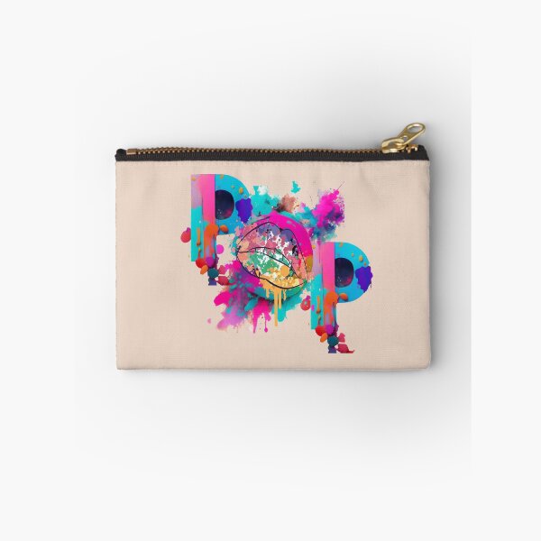 Item preview, POP LGBT LGBTQ rainbow kissing lips designed and sold by Ecmoprints.
