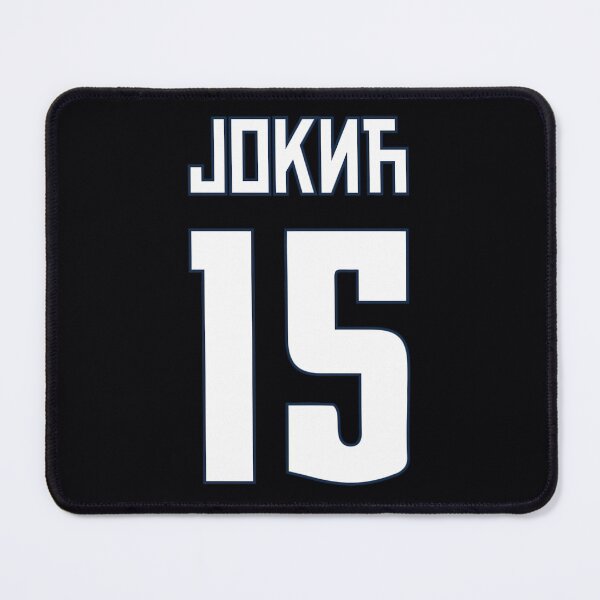 Item preview, Nikola Jokic Denver 15 serbian cyrillic white designed and sold by czunpgtb63.
