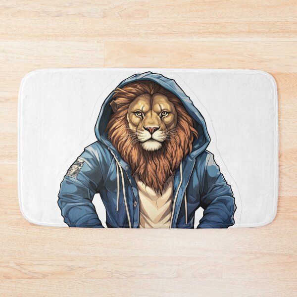 Item preview, Terrible lion in a sweatshirt                designed and sold by abmkf.