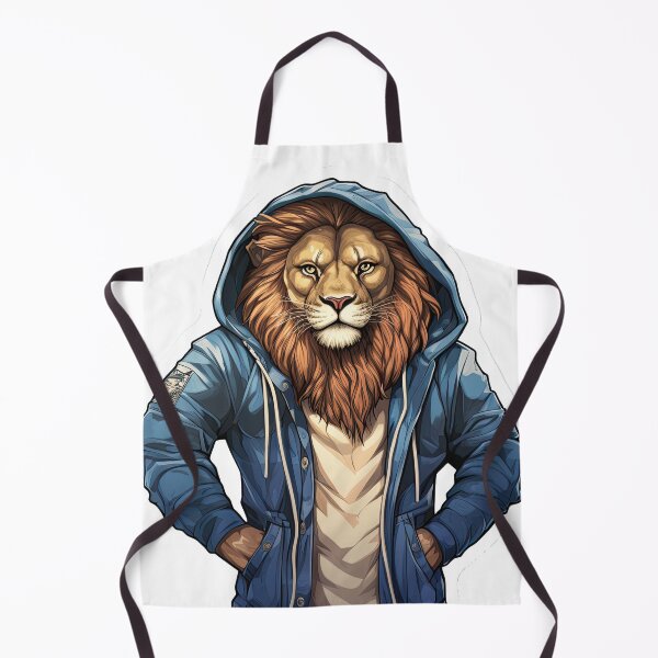 Item preview, Terrible lion in a sweatshirt designed and sold by abmkf.