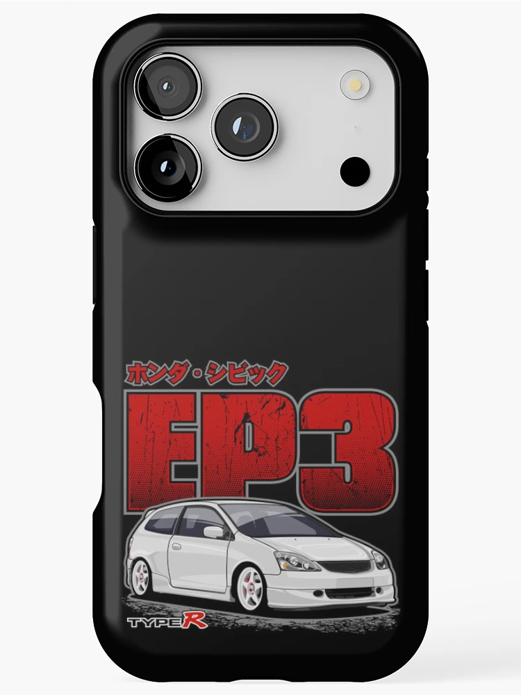 Thumbnail 1 of 4, iPhone Case, Civic EP3 Type R designed and sold by RAS-77.