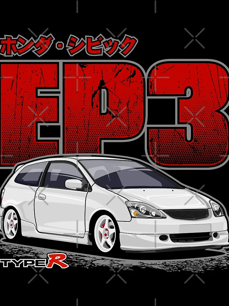 Thumbnail 3 of 3, Scarf, Civic EP3 Type R designed and sold by RAS-77.