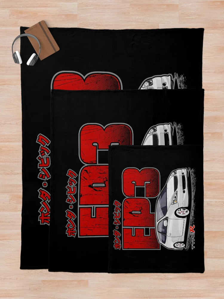 Thumbnail 5 of 6, Throw Blanket, Civic EP3 Type R designed and sold by RAS-77.