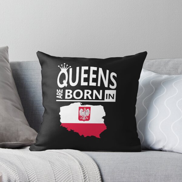 Item preview, Queens are born in Poland - Polish Birthday designed and sold by smily-tees.