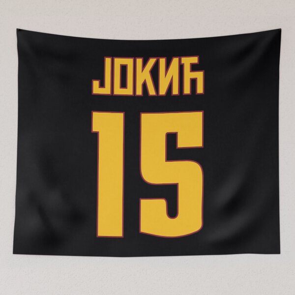 Item preview, Nikola Jokic Denver 15 serbian cyrillic yellow  	 designed and sold by czunpgtb63.