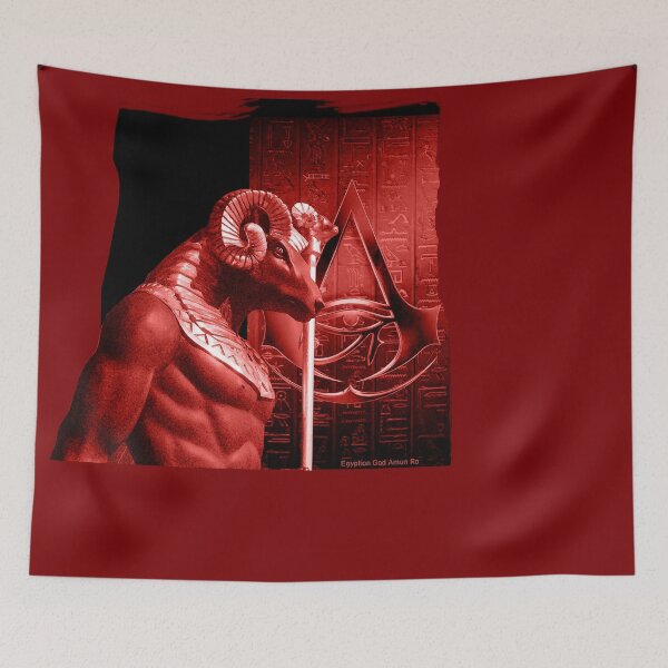 Item preview, Amun-Ra Egyptian Ram God of Self Creation (Photo by ACCI)  designed and sold by VanyssaGraphics.