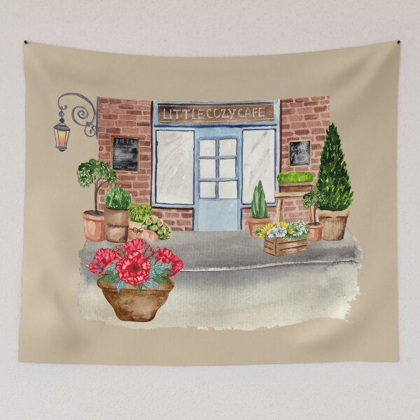 Item preview, Cozy Café designed and sold by MadTeaDesign.